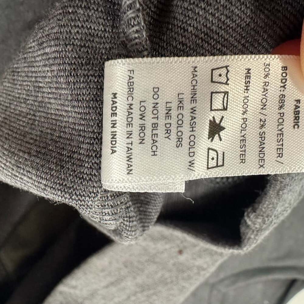 Lalabu Babywearing Dad Shirt Medium Grey Short Sleeve mens m - Picture 7 of 9